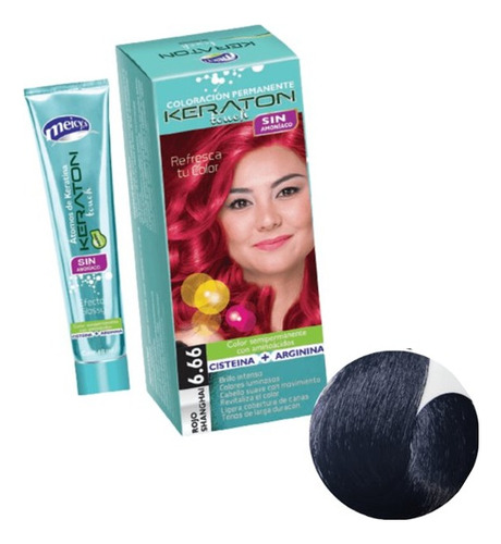 Tinte Keraton Touch Negro Viole - L a $146