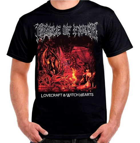 Cradle Of Filth Polera Lovecraft And Witch Hearts 