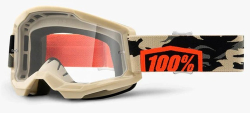 Antiparra De Ciclismo Strata 2 Goggle Clear Lens 100 Percent