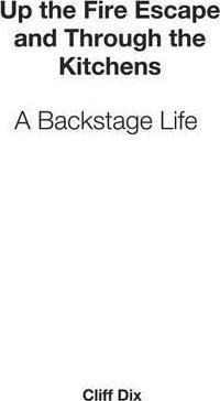 Up The Fire Escape And Through The Kitchens - Cliff Dix (...