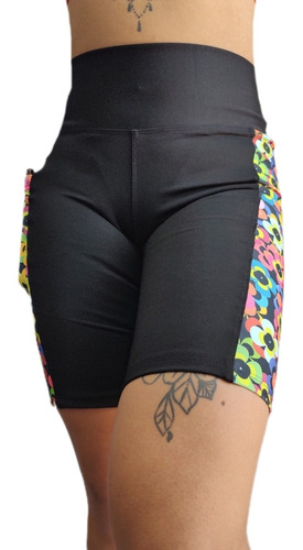 Bikers De Lycra Modelador Calce Perfecto Jp Sport, Fitness  