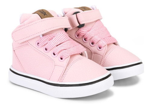 Zapatillas Para Bebes Botita Rosa Bebe Talles Del 17al 26