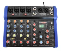 Comprar Consola Mixer Moon Mx6 Fx Usb Bluetooth Rec Interfaz A Cjf