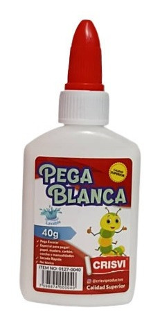 Pega Escolar Liquida Crisvi 40 Gr