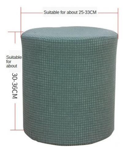 Funda Stretch Otomano Muebles Rojo