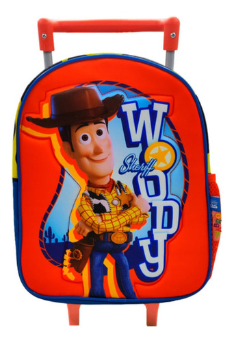 Mochila Escolar Carro 12  Toy Story Woody Line