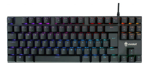 Teclado Gamer Mecânico Shodanv2 Switch Red Software Led Rgb