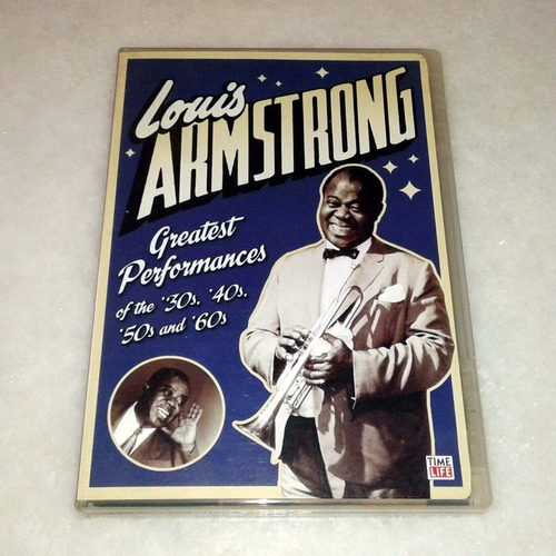 Dvd Louis Armstrong Greatest Performances Usado Original Usa
