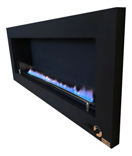 Chimenea A Gas De 5500 Kcal Black Spaceanddeco