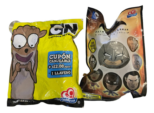 Llaveros Cartoon Network Vuala Gamesa (Usado)