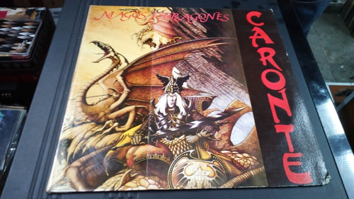 Lp Caronte Magos Y Dragones En Acetato,long Play (Usado)