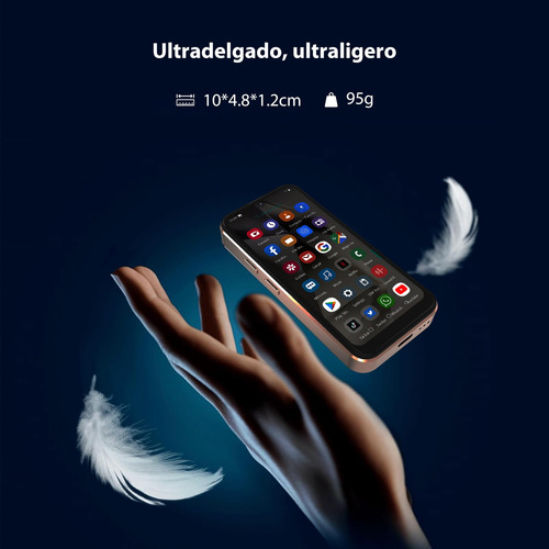 W&o F11 Mini Teléfono Inteligente Hd 3g Doble Sim 4gb Ram 64gb De Almacenamiento Rom Larga Duración Con Sistema Operativo Android Cámara 8mp + 5mp