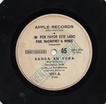 Comprar Paul Mccartey Wings Banda En Fuga \u002F 1985 Simple Promo Kktus