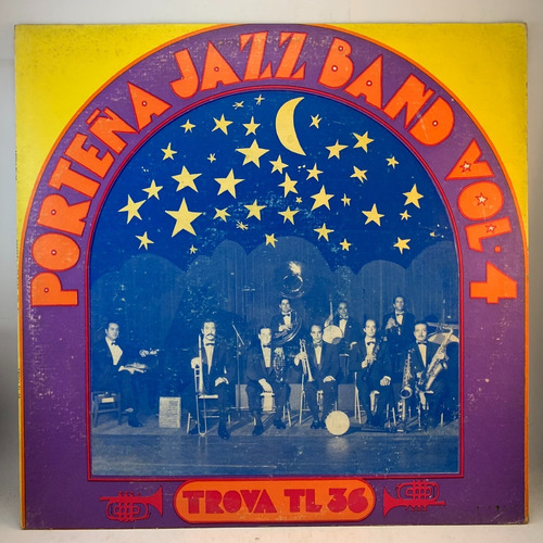 Porteña Jazz Band - Vol 4 - Jazz Argentino - Vinilo Lp