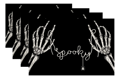 Decoraciones De Halloween Esqueleto Espeluznante Manteles In