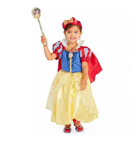 Disfraz Princesa Blancanieves Importado Disney Store Usa