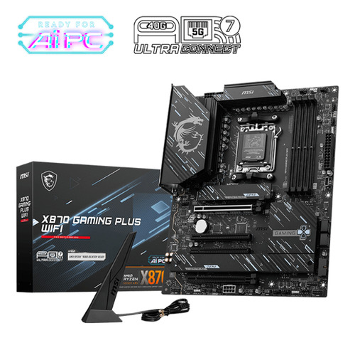 Placa Madre Msi X870 Gaming Plus Wifi Am5 Ddr5