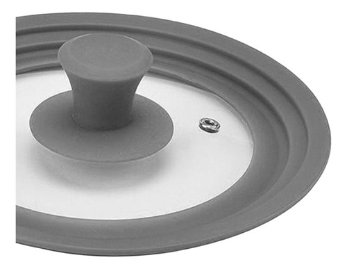 Qh1 Cubierta De Tapa De Vidrio De Silicona Sartén De