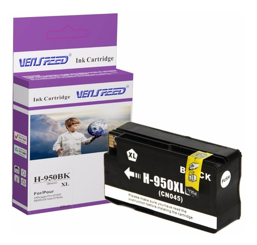 Cartucho Compatible Hp 950 Xl 951 Xl Negro Y Colores