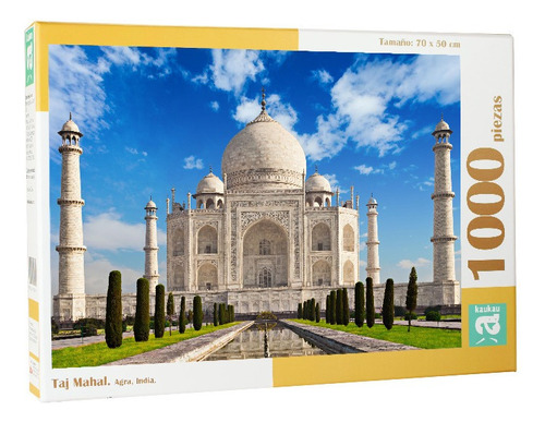 Rompecabezas Kaukau Taj Mahal 1000 Piezas Calidad Premium