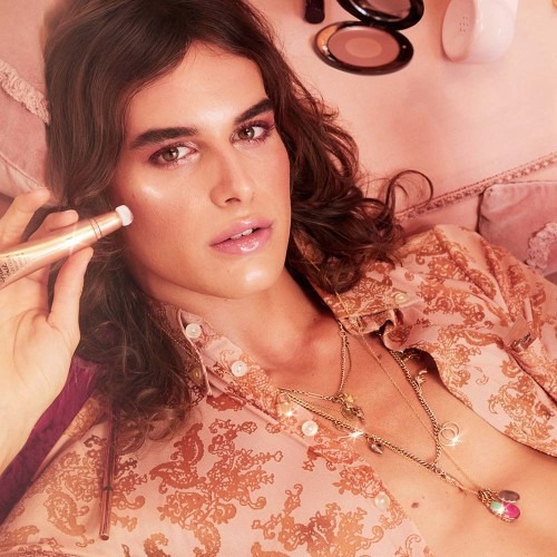 Charlotte Tilbury Pillowtalk Beauty Light Wand, High Blush Tono Del Maquillaje Nude Rosa
