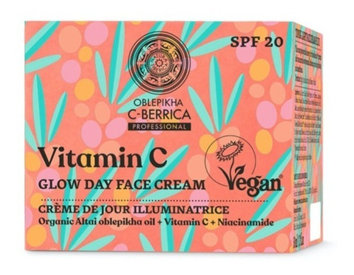 Imagen 2 de 4 de Natura Siberica Crema Facial De Día Con Vitamina C Y Spf20