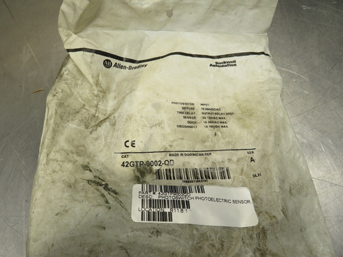 Allen Bradley 42gtp-9002-qd Ser A Sensor Sso