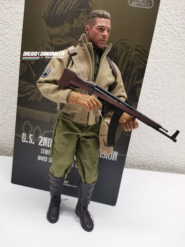 Figura Brad Pitt Fury Nazi Aleman Hitler Facepoolfigure Ww2