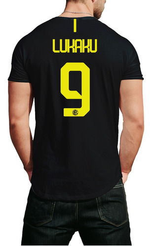 Remeras Inter Algodón 10 Lautaro, 9 Lukaku, 2 Godín, Etc.