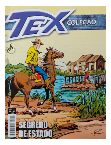 Tex: Segredo De Estado, De Claudio Nizzi. Série Tex, Vol. 415. Editora Mythos, Capa Mole, Edição 415 Em Português, 2016