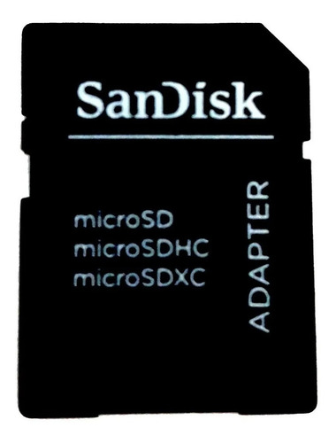 Imagem 2 de 4 de Kit 10 Un Adaptador Para Cartão De Memória Micro Sd Scandisk