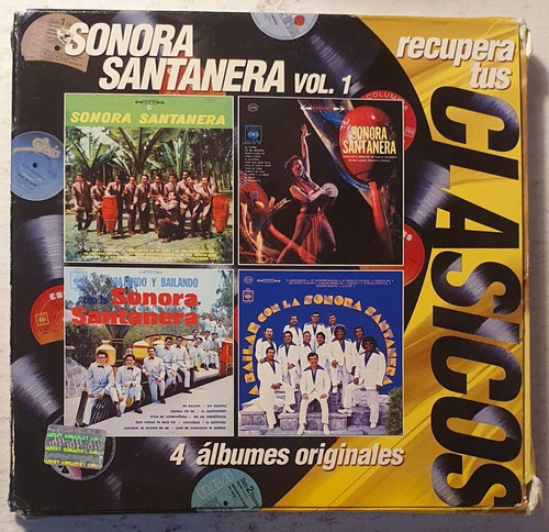 Cd Sonora Santanera + Recupera Tus Clasicos Vol.1 + 4cds