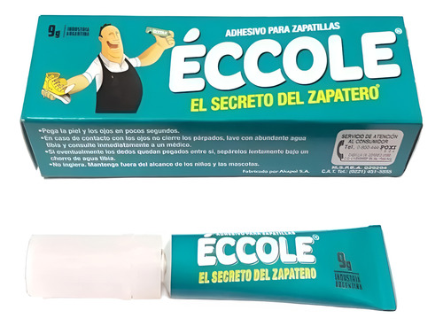 Pegamento Eccole Secreto Del Zapatero 9gr X5un - Full7x24