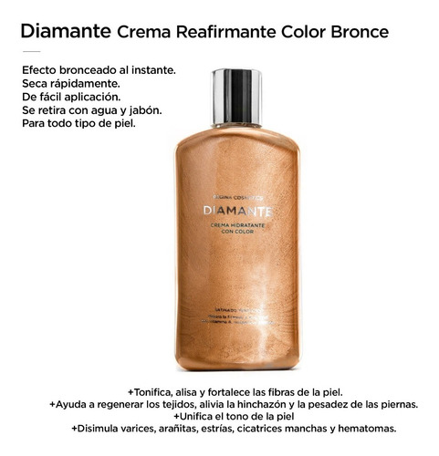Set Maquillaje Bronceado Glowy Regina Diamante + Fama