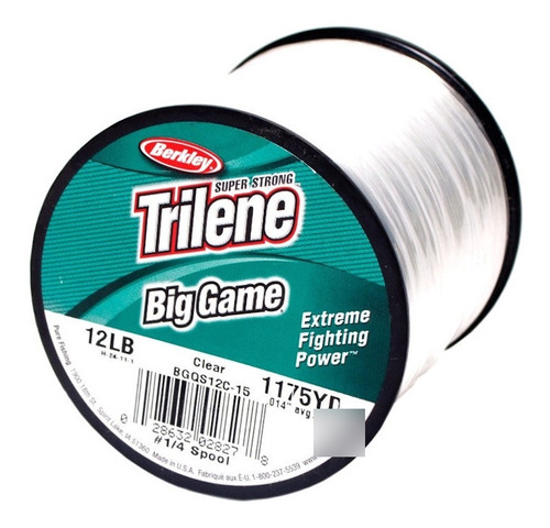 Berkley Linea Trilene Big Game 50 Lbs/275 Yds Clear