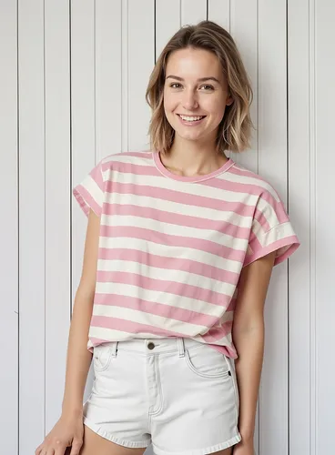 Polera De Rayas Para Mujer Verano Brasil