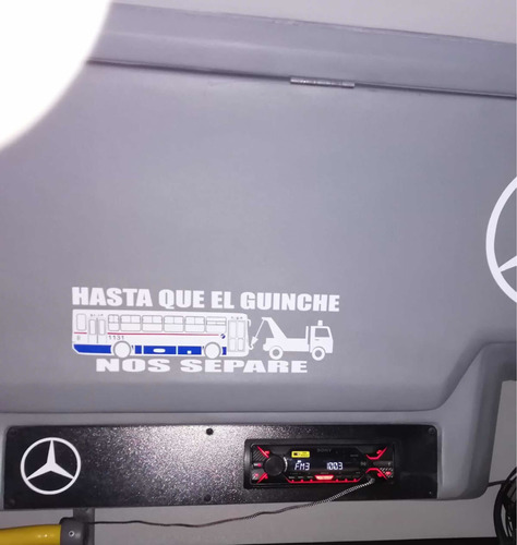 Calcomanía Personalizada De Omnibus . Número A Pedido