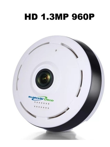 Camara Ip 360 Techo Ojo De Pez Wi-fi