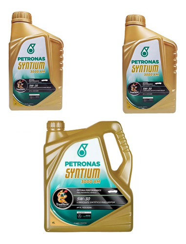Aceite Petronas Syntium 3000 Am 5w30 Api Sl X 6 Lt