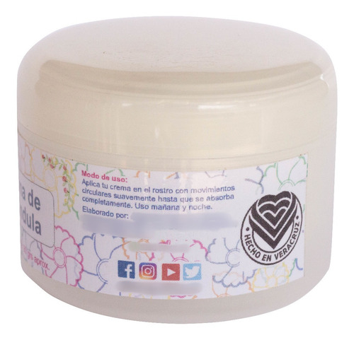 Crema Calendula (para Dermatitis Y Eczema) Natural Al 100%