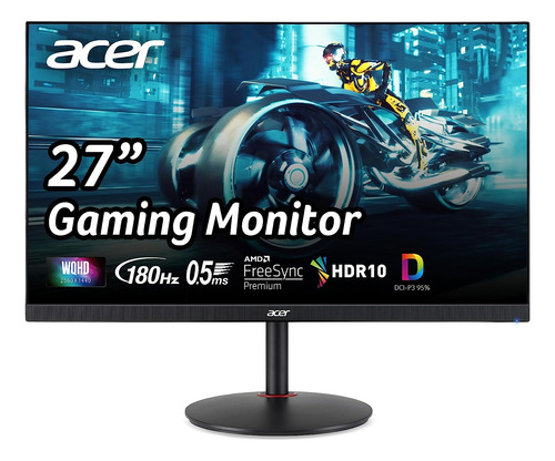 Monitor Gamer Acer Nitro 27'' 180hz Wqhd 1440p Lcd Freesync