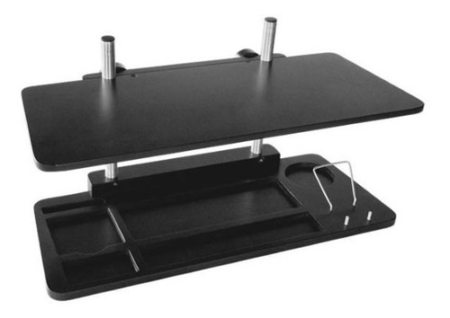 Mesa Elevafácil Ajustable Para Pc All-in-one/monitor, Negro