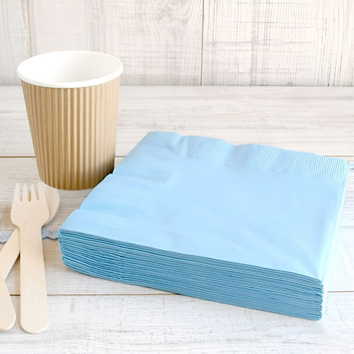 Imagen 3 de 5 de Pack X20 Servilletas Decoración De Cumpleaños Fiestas Papel