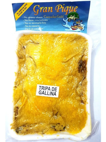 Carnada Pesca Tripa De Pollo Gallina Boga Dorado Al Vacío