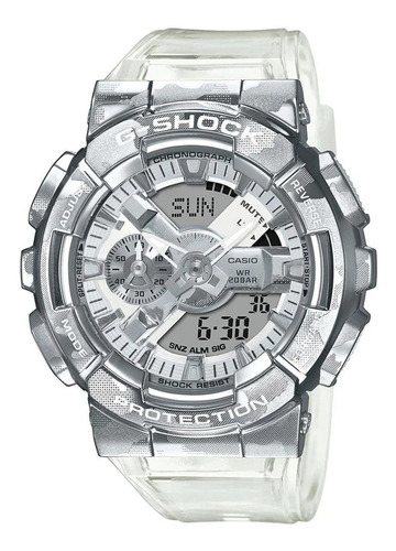 Reloj Casio G Shock Gm-110scm-1a Agente Oficial Belgranop