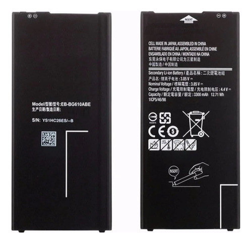 Bateria Para Samsung J7 Prime J4 Plus Core J6+ Eb-bg610abe