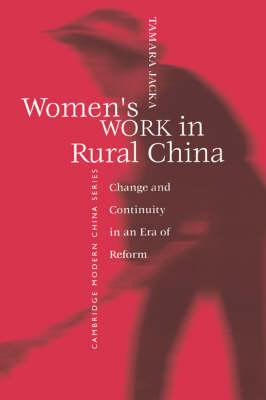 Libro Cambridge Modern China Series: Women's Work In Rura...