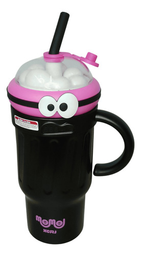 Vaso Termico Momo 1000ml Acero Inoxidable Negro Sweet