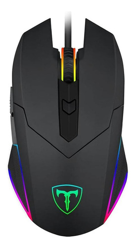 Mouse Gaming T-dagger Lancer Corporal 3200 Dpi 6 Botones Rgb