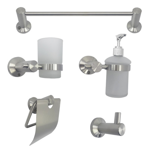 Toallero Barra Baño Metal Inoxidables Satin Alta Calidad